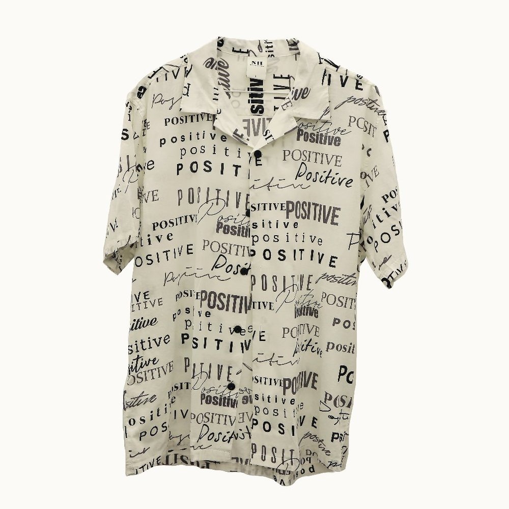 NII "Positive" Button-Down Shirt with Vernal Necktie